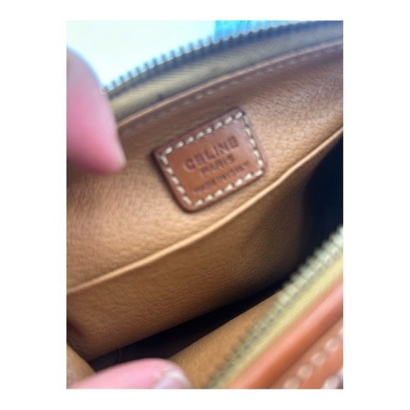 Celine vintage macadam clutch - Picture 6 of 9